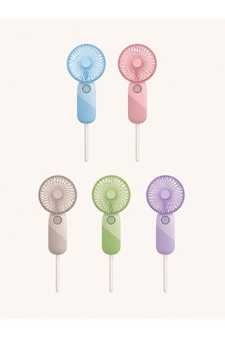 Taşınabilir Mini Fan Usb Şarjlı El Vantilatörü 3 Kademeli Sessiz Vantilatör