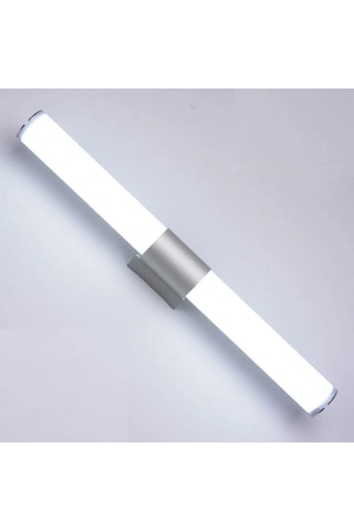Xindoker Moderen Banyo Led Ayna Lambası - 40cm 16w Su Geçirmez Beyaz Işık, Aluminyum, Kolay Kurulum, Ev/bar Dekorasyonu Beyaz