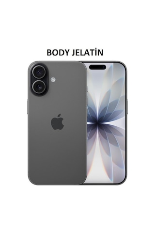 Apple Uyumlu   iPhone 17 360 Derece Arka Hidrojel Film Koruma Body Jelatin