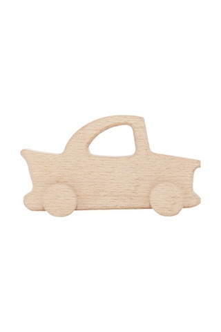 Cwwtoys Klasik Araba Boyasız Ahşap Oyuncak, Masif Kayın, 18 Ay+
