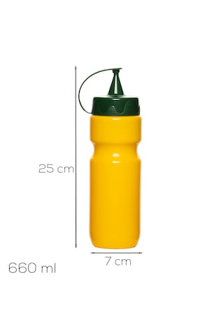 Herevin 161322-001 Hardal Şişesi 660 Ml Sarı