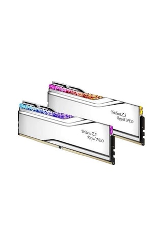 Gskıll 64gb 2x 32gb Ddr5 6000mhz Cl32 Rgb Dual Kıt Pc Ram Trıdent Z5 Royal Neo F5-6000j2636h32gx2-tr5ns