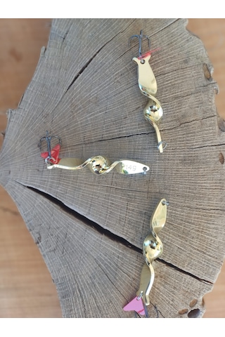 3 Adet Lrf Avı 14 Gr Kaşık Sert Balıkçılık Yemi Metal 360 Derece Dönen Gövde 0