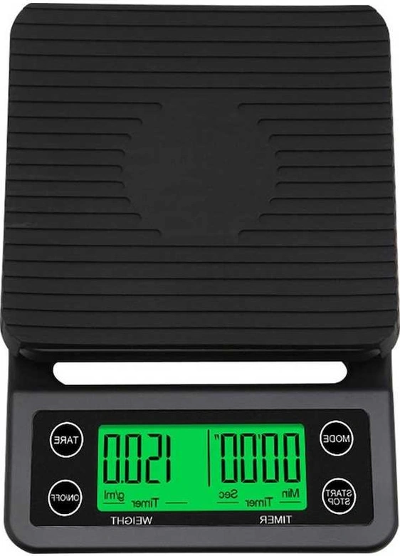 Fortunelane 0.1g Hassaslıkta 5kg Kapasiteli Çok Amaçlı Mutfak Terazisi, Kahve Ve Fırın İçin Zamanlayıcılı, Pil Hariç Farklı Renkl Çok Renkli