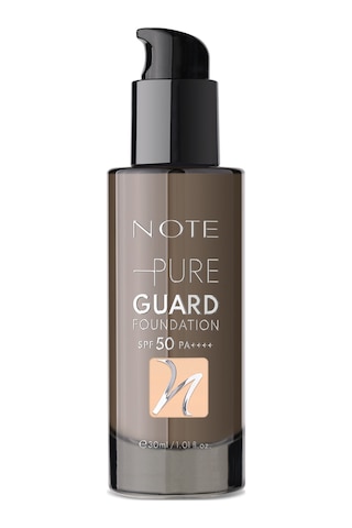Pure Guard Foundation 110 Pure Beige Spf 50 Yoğun Kapatıcı Saten Bitişli Fondöten