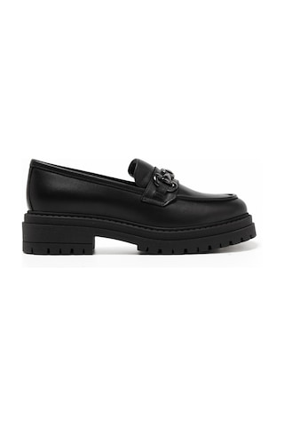 Nero Giardini Nero Black Oxford Klasik Kadın I411410d 100 Nerogiardini Guanto Nero Tr Folgarıa 9120/009 Siyah