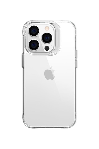 Apple Uyumlu iPhone 14 Pro Max Uyumlu Zore Şeffaf Ultra İnce Aihttg Tasarımlı Okka Kılıf-renksiz Renksiz -