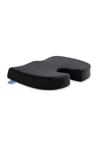 SimpleThePillow Visco Coccyx Minder Dik Duruş Minderi Oturma Bölgesi Sorunları Memory Foam Ortopedik Minder  44*36*7