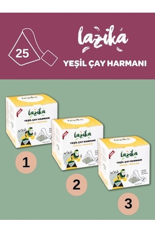 3'lü Set Yeşil Harman- Yeşil Çay - Melisa 3 37,5