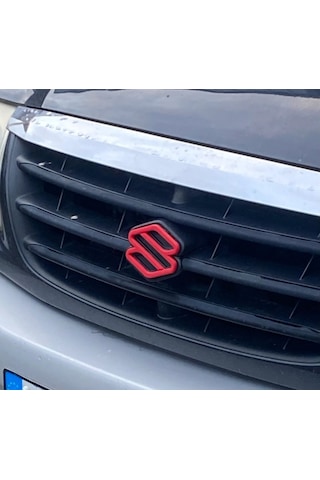 Suzuki Grand Vitara 1998-2006 Ön Panjur Logosu Kırmızı Logo Arma Amblem 0 Suzuki Grand Vitara 1998-2006 Ön Panjur Logosu Kırmızı Logo Arma Amblem 0