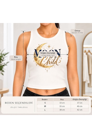 Bk Gift Sıfır Kol Fitilli Crop Bluz - Esnek Likralı Günlük Crop-6 Beyaz