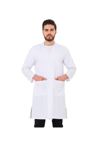 Şensel, Erkek Önlük, Beyaz -94E110- Eczacı, Öğretmen, Doktor