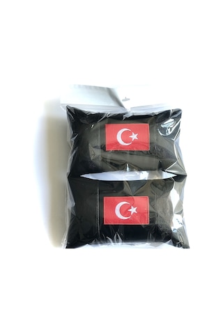 Türk Bayrağı Araçla Uyumlu Ikili Deri Oto Boyun Yastığı Türk Bayrağı Araçla Uyumlu Ikili Deri Oto Boyun Yastığı