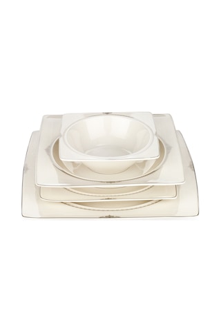 Schafer Glamor Nova Yemek Takımı-60 Parça-platin