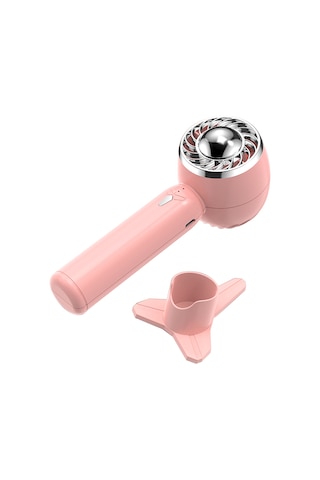 Kosona Usb Şarjlı Elden Fan, 3 Hızlı 2000mah Pil, Taşınabilir Masaüstü Fan, Doğal Rüzgar, Çıkarılabilir Tabanlı, Yaz Seyahat Ve Dış Etkinlikler İçin