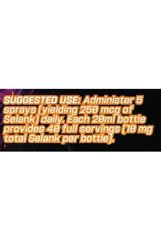 Grımlabs Selank 10mg - 250mcg Per Spray