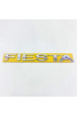 Fiesta Bagaj Yazısı Krom - 2002 2003 2004 2005 2006 2007 2008 Uyumlu