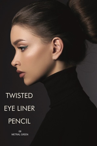 Farmasi Asansörlü Göz Kalemi 08 Metal Green