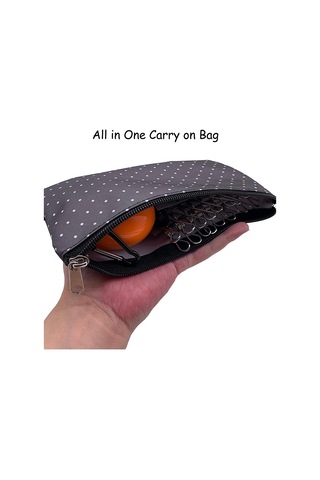 Katlanabilir Çamaşır İpi, Seyahat Ve Kamp İçin Pratik Turuncu