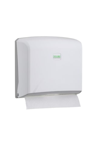 Vialli Z Katlı Kağıt Havlu Dispenseri 200 Lü Beyaz