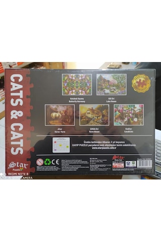 Star 1000 Parça Puzzle Butterfly Harmony Kelebek Uyumu