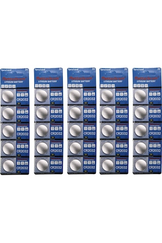 Mettzchrom Cr2032 3v Lityum Pil 1 Kutu 100 Adet