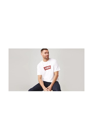 Levi's Erkek Vintage Fıt Grafik Tişörtü-16004 Beyaz