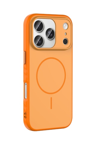 Apple Uyumlu iPhone 17 Pro Kılıf M-safe Şarj Özellikli Zore Tea Kapak - Lacivert Lacivert