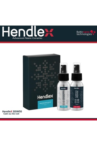 Hendlex Cam Temizlik Ve Su İtici Set 50ml.x2