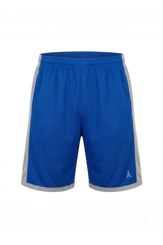 Orendahill Erkek Spor Şort Hızlı Kuruyan Esnek Regular Fit Gym Cepli Yan Çizgi Detaylı Activewear Saks Mavi