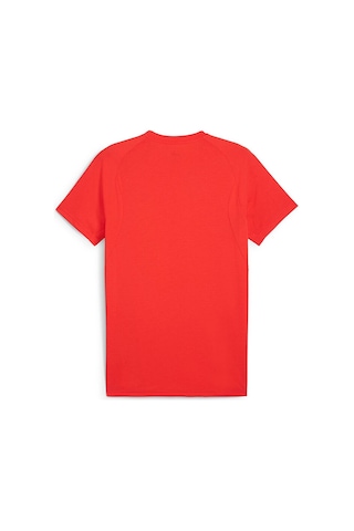 Puma Evostripe Tee Erkek Günlük Tişört 68169718 Kırmızı 68169718 Kırmızı