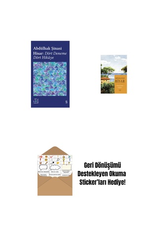 Everest Açıkhava 42 - Dört Deneme Dört Hikâye + Geçmiş Zaman Köşkleri Kitap Boy + Okuma Sticker'ları