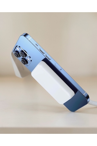 Magsafe Kablosuz Batarya Manyetik Tasarım Hızlı Şarj Çok Renkli