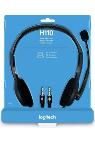Logitech H110 Stereo Mikrofonlu Kulaküstü Kulaklık