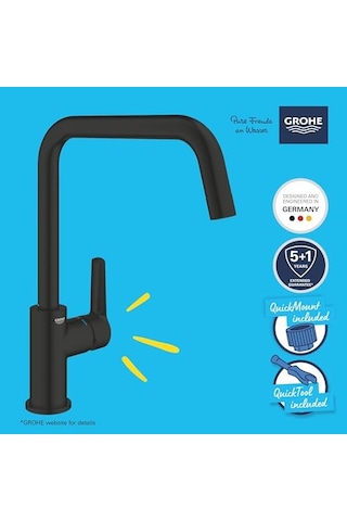 Start Quickfix Eviye Bataryası 150 Dönüş Açısı Mat Siyah 304702430 Genel