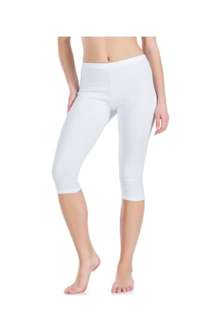 Kısa Kadın Tayt 424 Gri