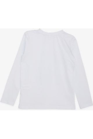 Breeze Atatürk Baskılı Uzun Kollu Tişört 5-14 Yaş, Beyaz-beyaz Beyaz