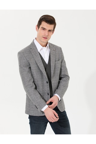 Pierre Cardin Erkek Gri Ceket 50256395-vr024 Gri