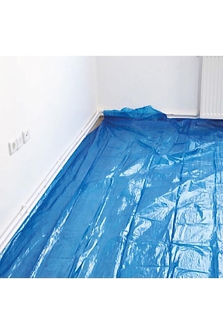 3 Adet Branda Örtü Boyacı Naylonu – Eşya & Zemin Koruma (4x5 m / 20 m²)