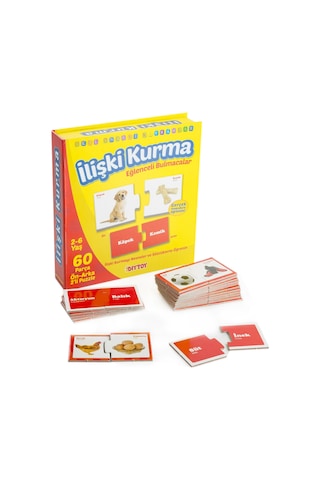 Diytoy İlişki Kurma Eğlenceli Bulmacalar