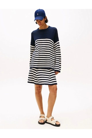 Tommy Hilfiger Lyocell Sılk Rlx C-nk Ls Swt Çok Renkli