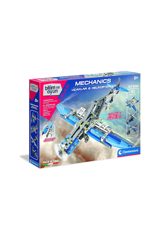 Clementoni Mekanik Laboratuvarı - Uçaklar Ve Helikopterler 75028