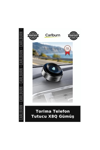 Delux Serisi Torima Telefon Tutucu X8q Gümüş Taşınabilir Stant Ofis Aparatı