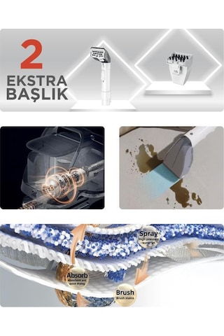 Torima JJB-747-II Koltuk Ve Halı Yıkama Makinesi Leke Çıkartma Makinesi