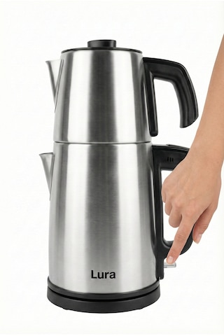 Lura 1736 1.7 L Çay Makinesi Ve Çelik Kettle