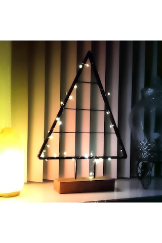 Yılbaşı Çam Ağacı Işıklı Ledli Metal Yeni Nesil