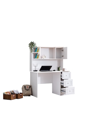 Bilgisayar Masası, Beta Üniteli Çalışma Masası Beyaz