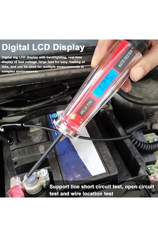 Trendooze Springsun Bipolar Otomotiv 3-72v Elektrik Test/onarım Cihazı Vy