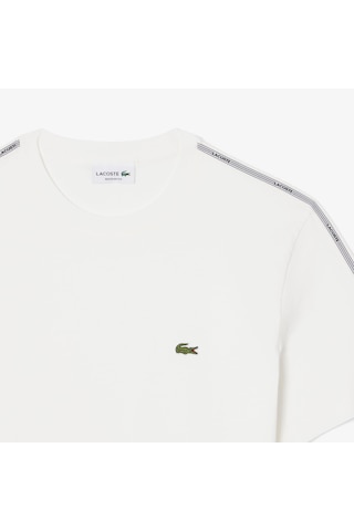 Lacoste Th0888-70v Erkek Tişört Beyaz