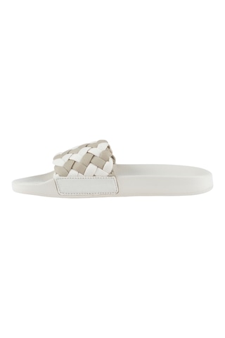 Tommy Hilfiger Braided Kadın Bej Terlik Fw0fw09203-0f4 Krem